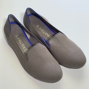 Rothy’s Round Toe Knit Gray Flats